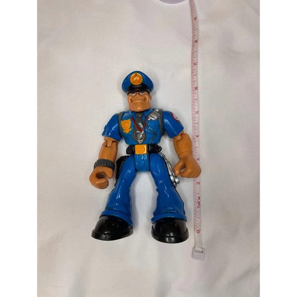 Vintage 1998 Fisher-Price‎ Rescue Heroes Sergeant Siren Action Figure